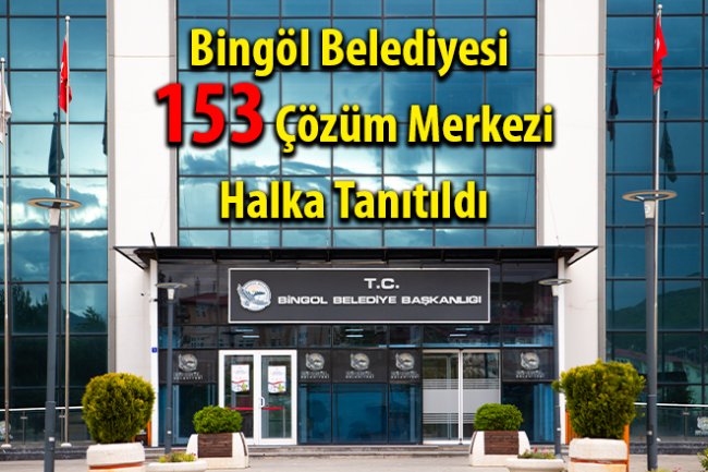 BÜKAF'ta Dijital Dönüşüm Rüzgarı: Bingöl Belediyesi "153 Çözüm Merkezi"ni Gençlere Tanıttı