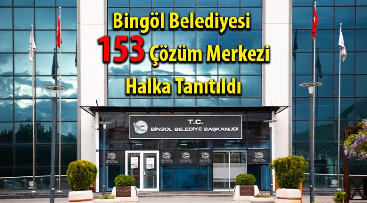 BÜKAF'ta Dijital Dönüşüm Rüzgarı: Bingöl Belediyesi "153 Çözüm Merkezi"ni Gençlere Tanıttı